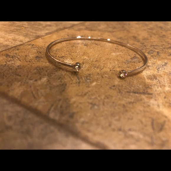 BOGO FREE Silver cuff bracelet bangle NWT - Picture 4 of 5